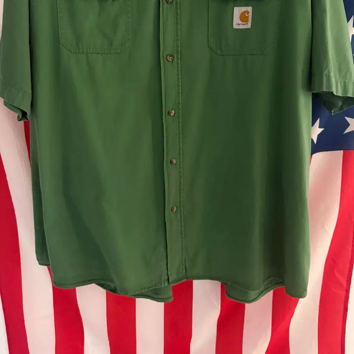 [SOLD OUT] [XL] 칼하트 carhartt 리메이크 반팔 워크 셔츠 - 10