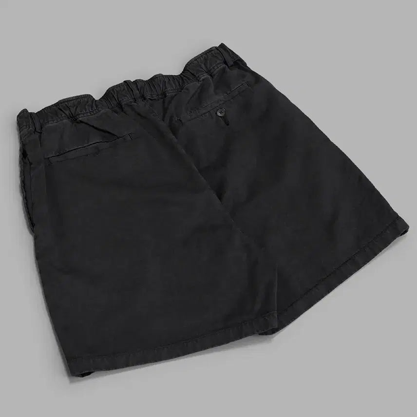 [BUNJANG] Auralee Garment Dyed Pince Light Chino Shorts Black / 오라리 가먼트 다이드 핀스 라이트 치노 쇼츠 블랙 4
