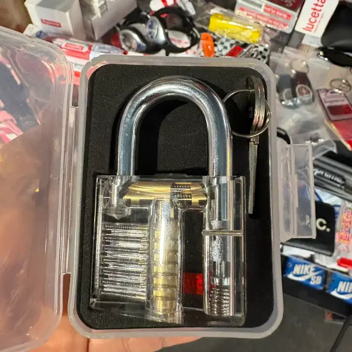 [BUNJANG] Supreme 20SS Transparent Lock Padlock / 슈프림 투명락 20ss
