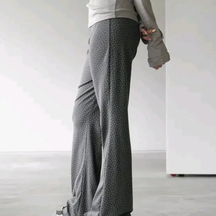 [BUNJANG] Binary One Star T-Shirt &amp; Obec Bootcut Star Pants Set / 바이너리원 스타 티셔츠 오베크 부츠컷 스타팬츠 긴팔티 에이블리