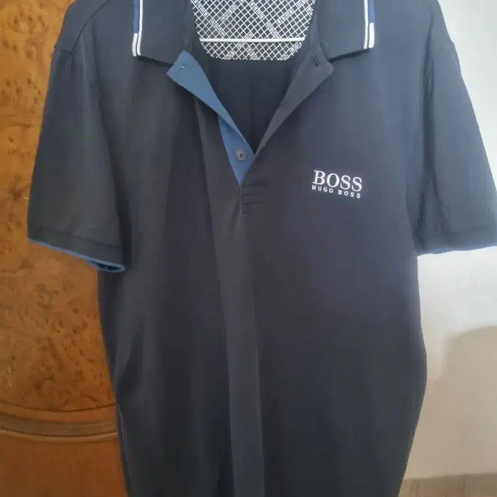 [BUNJANG] Hugo Boss Short Sleeve Polo Shirt Navy M / 새상품급) 보스반팔카라티네이비.  S/M