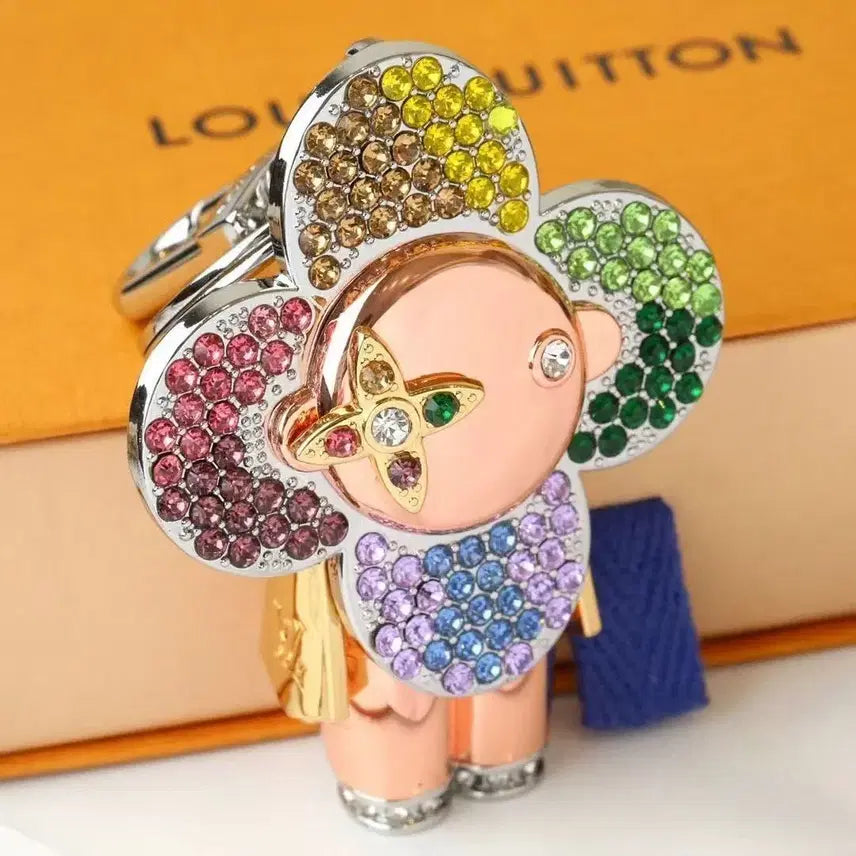 [SOLD OUT] 루이비통 해바라기 인형 키링키홀더 차 키링 가방 액세서리