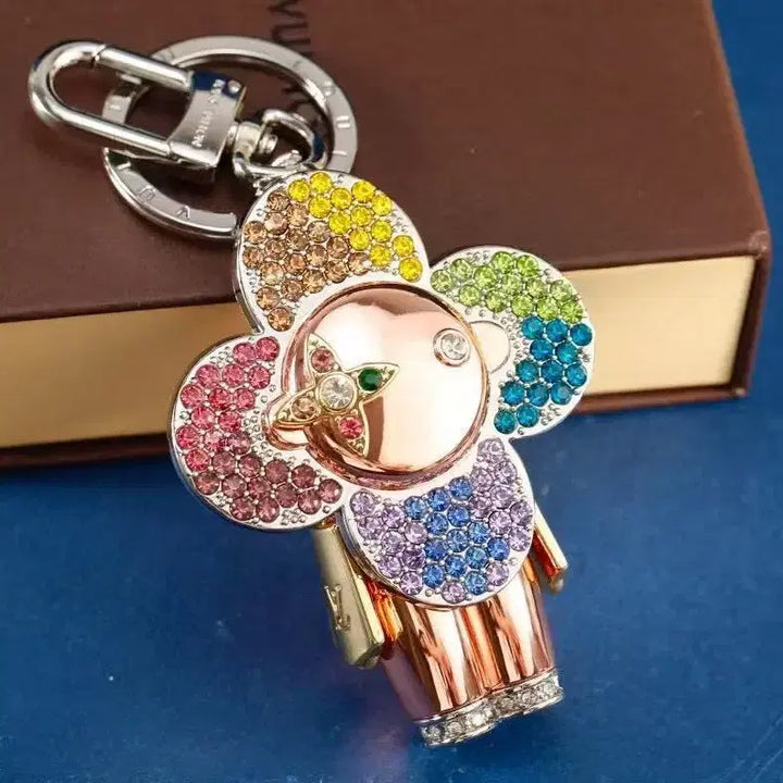[SOLD OUT] 루이비통 해바라기 인형 키링키홀더 차 키링 가방 액세서리