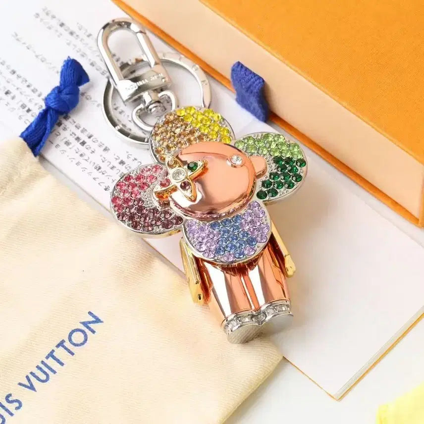 [SOLD OUT] 루이비통 해바라기 인형 키링키홀더 차 키링 가방 액세서리