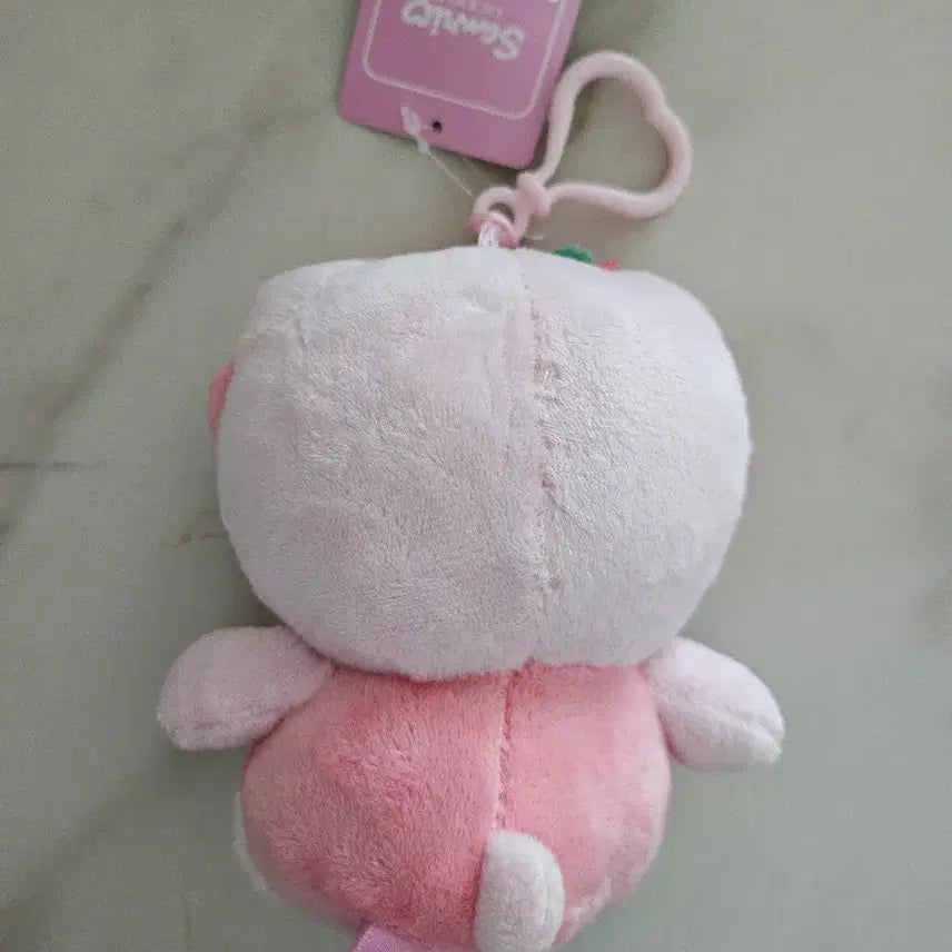 [BUNJANG] Sanrio Hello Kitty Cherry Blossom Ribbon Doll Keychain / 산리오 헬로키티 벚꽃 리본 인형 키링