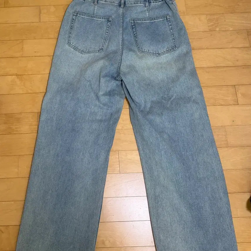 [BUNJANG] Musinsa Standard Parachute Pants [Sky Blue] / 무신사 스탠다드 데님 파라슈트 팬츠 [스카이 블루]