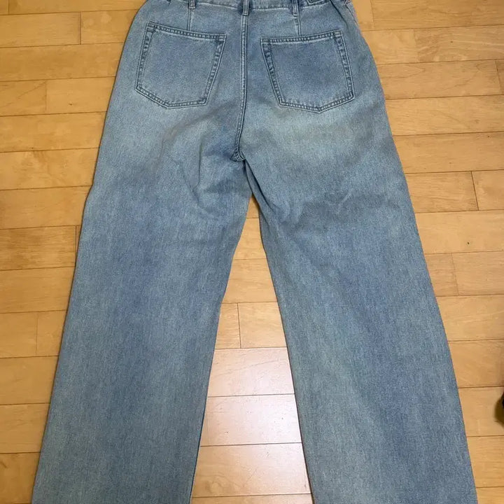 [BUNJANG] Musinsa Standard Parachute Pants [Sky Blue] / 무신사 스탠다드 데님 파라슈트 팬츠 [스카이 블루]