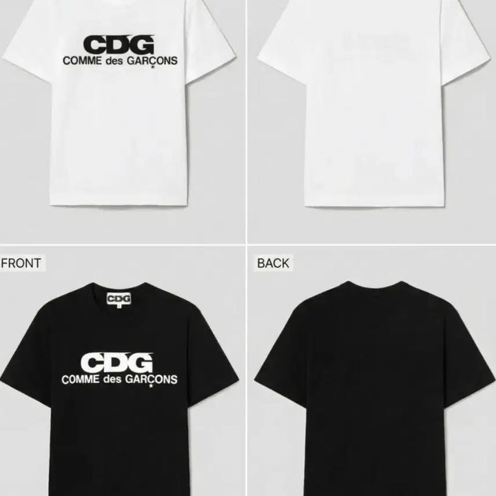 [BUNJANG] Comme des Garcons CDG Short Sleeve T-shirt / 꼼데가르송 반팔 CDG 새상품