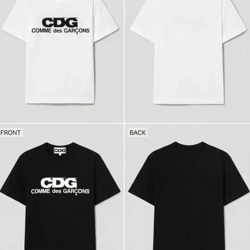 [BUNJANG] Comme des Garcons CDG Short Sleeve T-shirt / 꼼데가르송 반팔 CDG 새상품