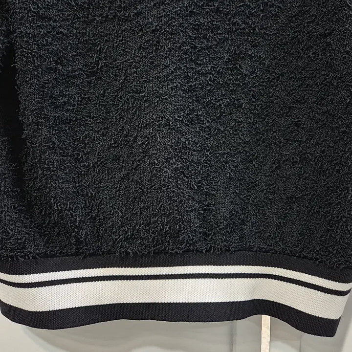 [BUNJANG] SJYP Crop Boucle Knit Top / SJYP 크롭 반팔 부클 니트티