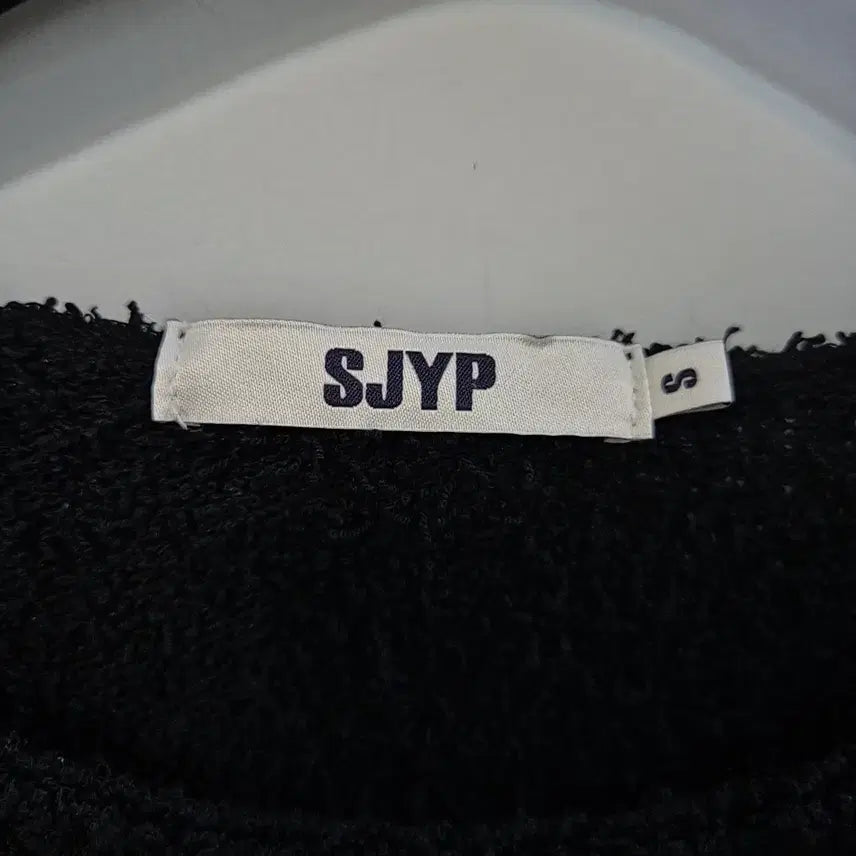 [BUNJANG] SJYP Crop Boucle Knit Top / SJYP 크롭 반팔 부클 니트티