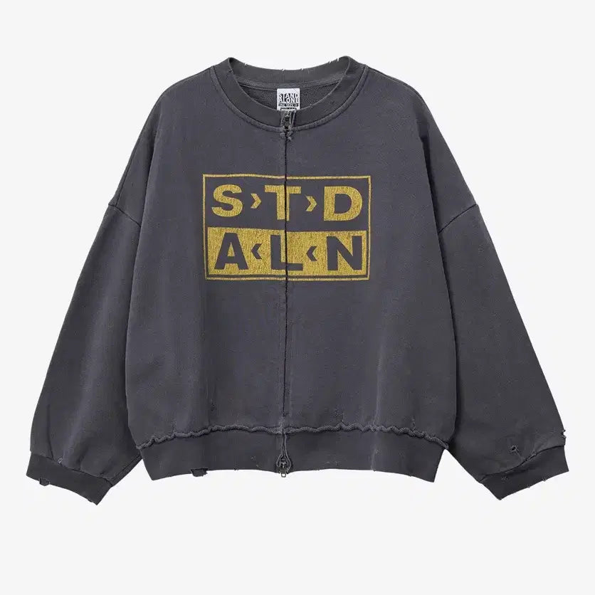 [BUNJANG] Standalone Sweatshirt Jacket / Standalon 스탠드얼론 맨투맨 자켓
