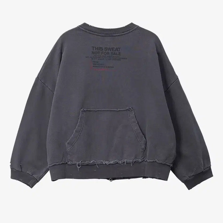 [BUNJANG] Standalone Sweatshirt Jacket / Standalon 스탠드얼론 맨투맨 자켓