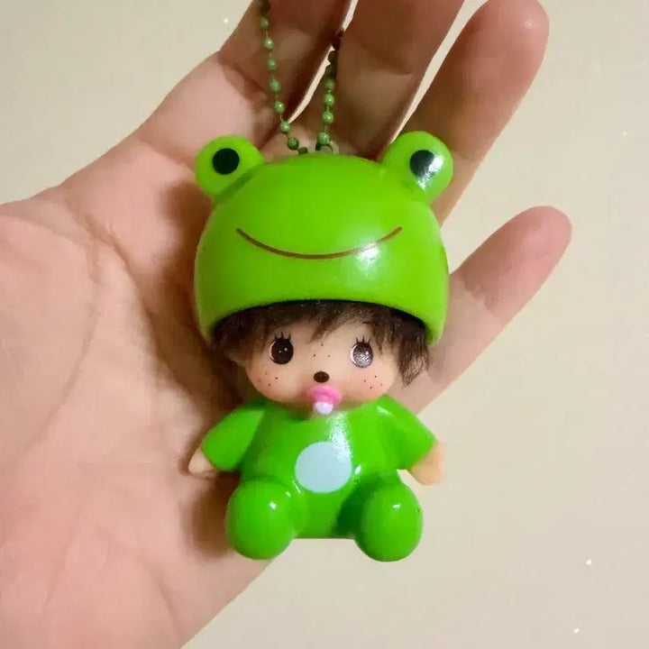 [BUNJANG] Monchhichi Doll Keychain Set / 몬치치 인형 키링 3종 세트
