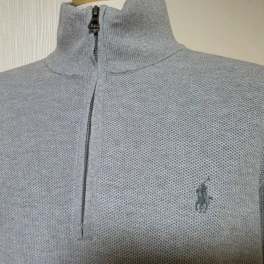 [BUNJANG] Polo Ralph Lauren Half Zip Knit Sweater (L) / 폴로 랄프로렌 하프 집업 니트 ( L )