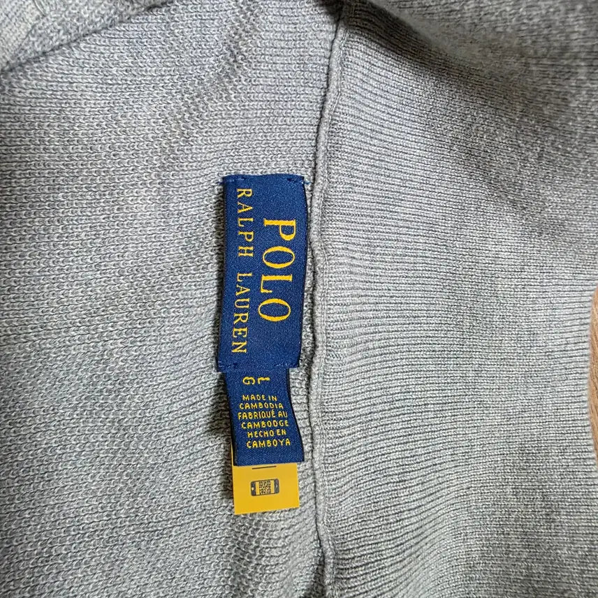 [BUNJANG] Polo Ralph Lauren Half Zip Knit Sweater (L) / 폴로 랄프로렌 하프 집업 니트 ( L )