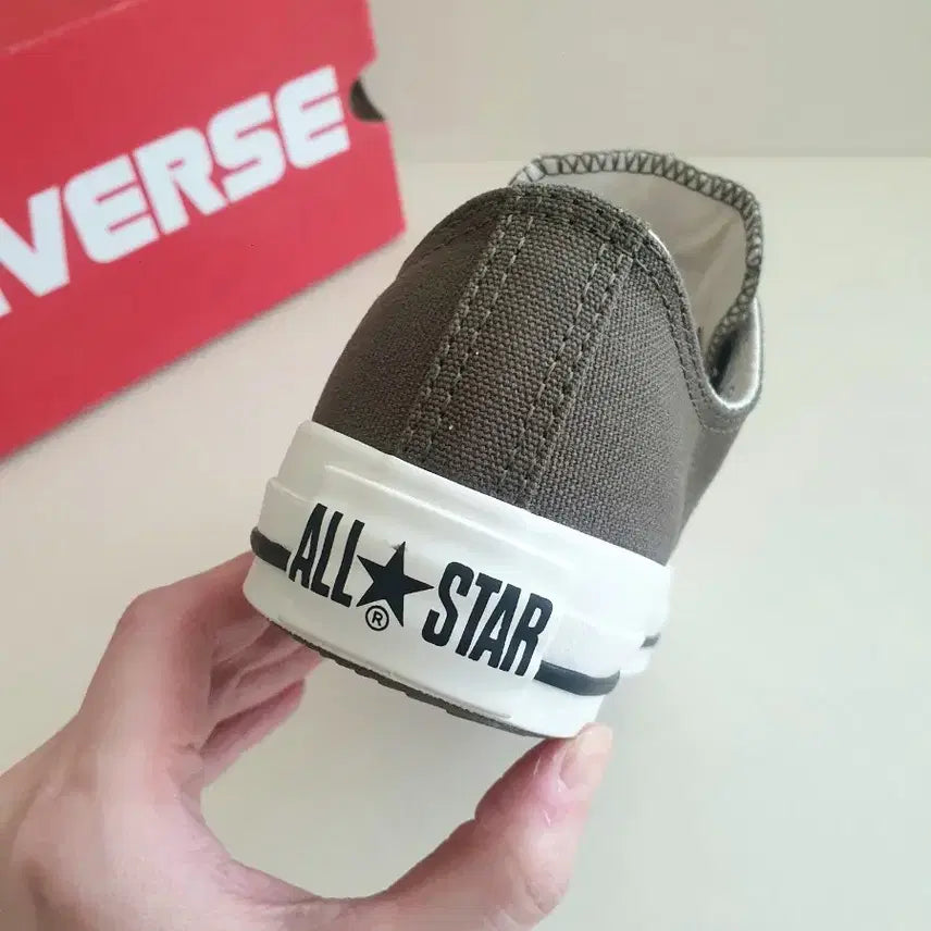 [BUNJANG] Converse Khaki Limited Edition Sneakers / 컨버스 카키 한정판 / 일본 구입 새제품