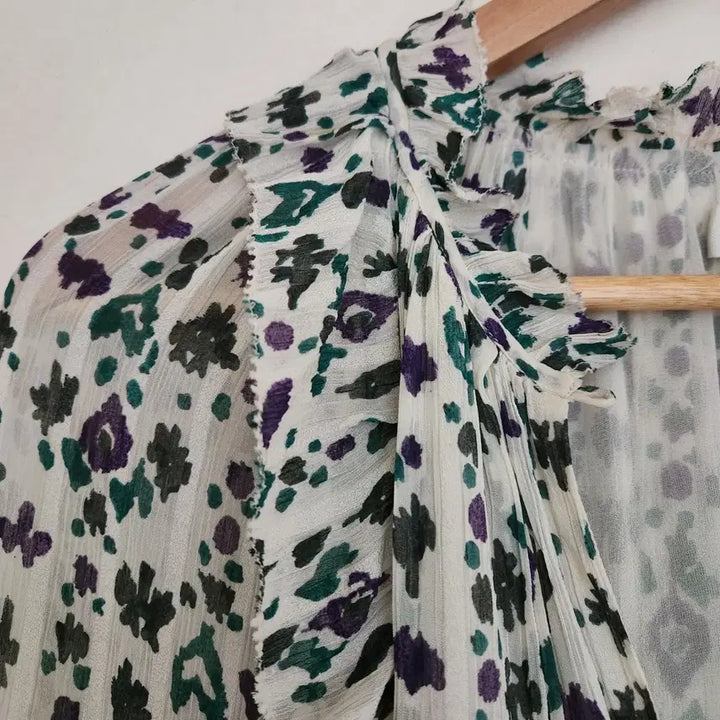 [SOLD OUT] 아방한(정품)이자벨마랑 에뚜왈 패턴블라우스 (36)