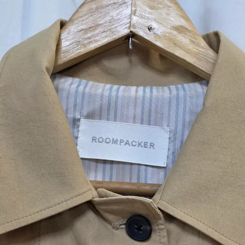 [BUNJANG] Roompacker Beige Cotton Jacket / 룸패커남성봄가을 면 자켓 베이지색 F