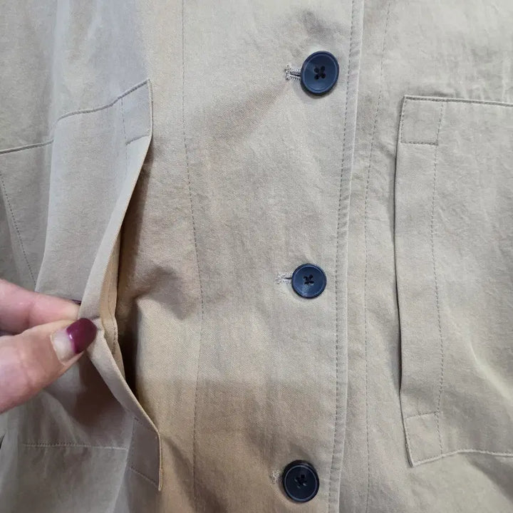[BUNJANG] Roompacker Beige Cotton Jacket / 룸패커남성봄가을 면 자켓 베이지색 F
