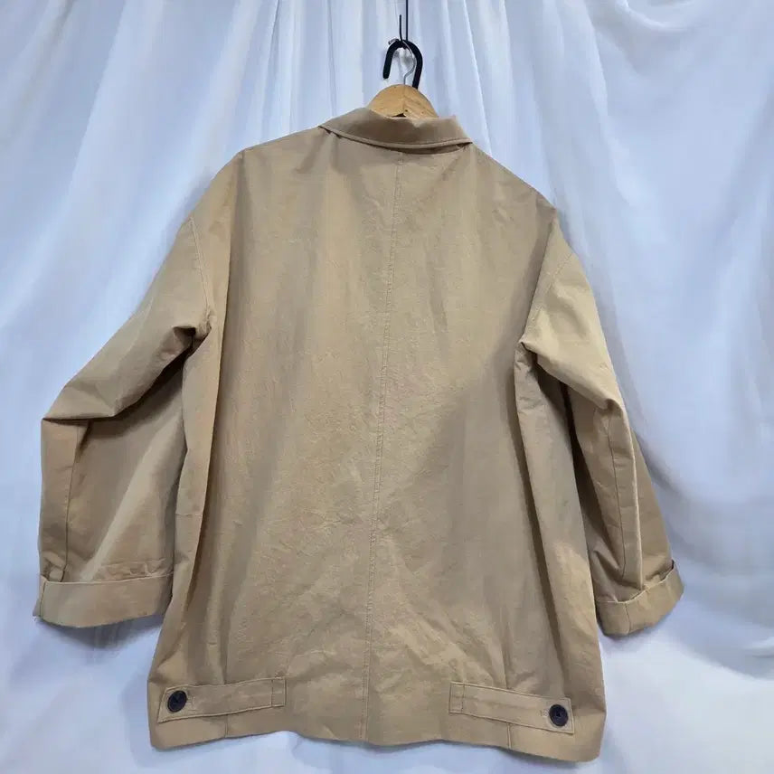 [BUNJANG] Roompacker Beige Cotton Jacket / 룸패커남성봄가을 면 자켓 베이지색 F