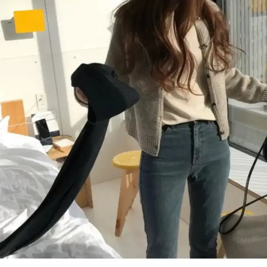 [BUNJANG] Vegetable Mood Black Denim M Size / 베지터블 무드 흑청 데님 m사이즈