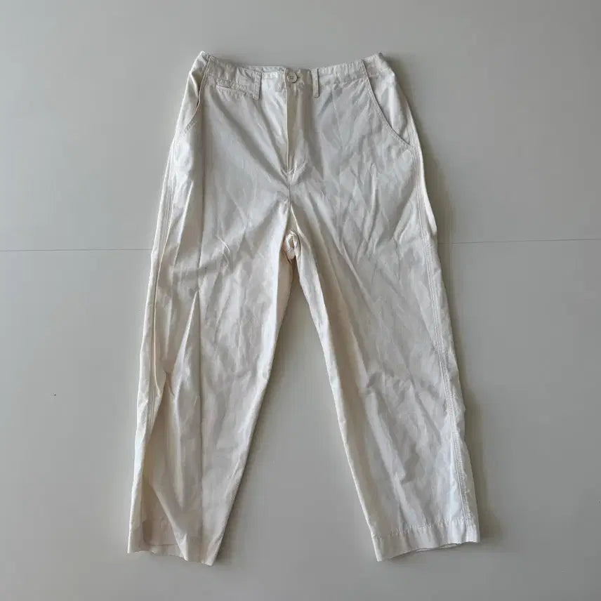 [BUNJANG] Brunch Cream White Pants S / brunch 브런치 크림 화이트 팬츠 s
