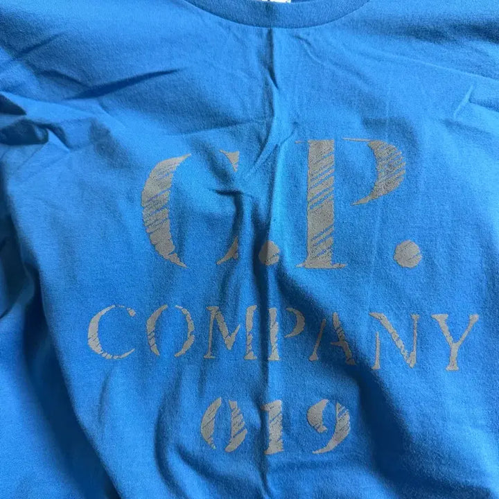[BUNJANG] CP Company Blue T-Shirt L Size / CP컴퍼니 블루 반팔티 L사이즈