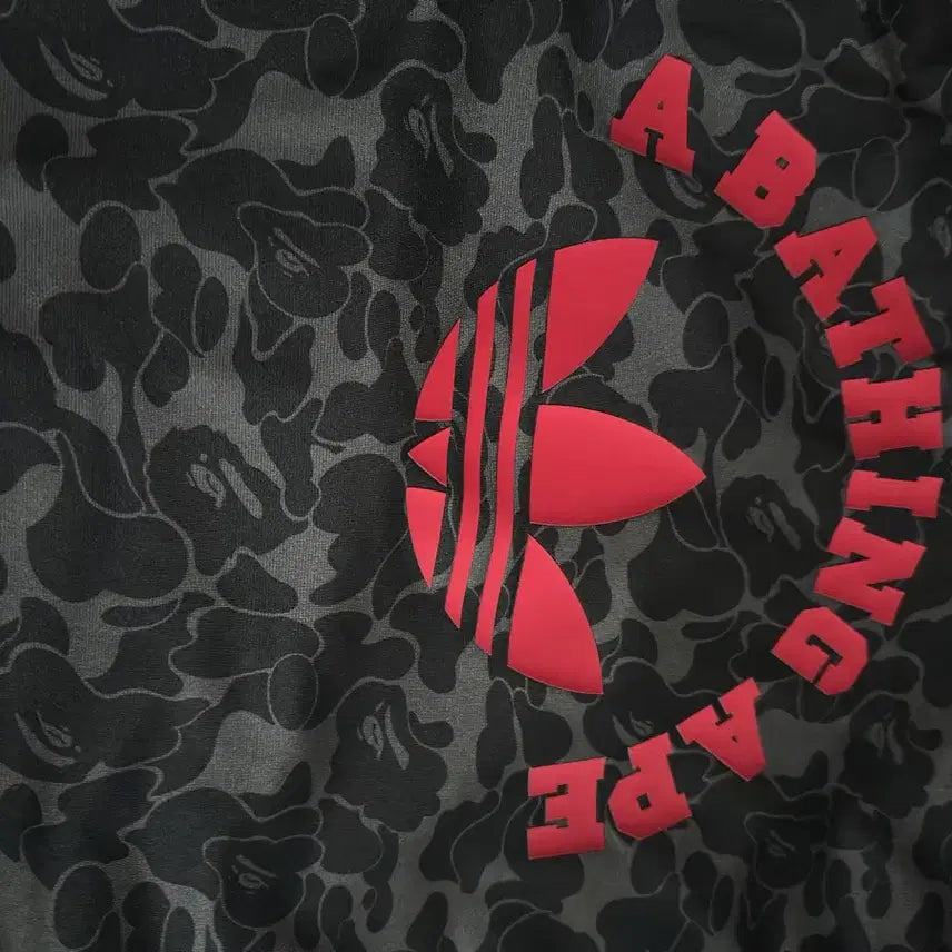 [BUNJANG] Adidas Bape Track Top Jersey (Kr L) / 아디다스 베이프 트랙탑 져지 Kr L