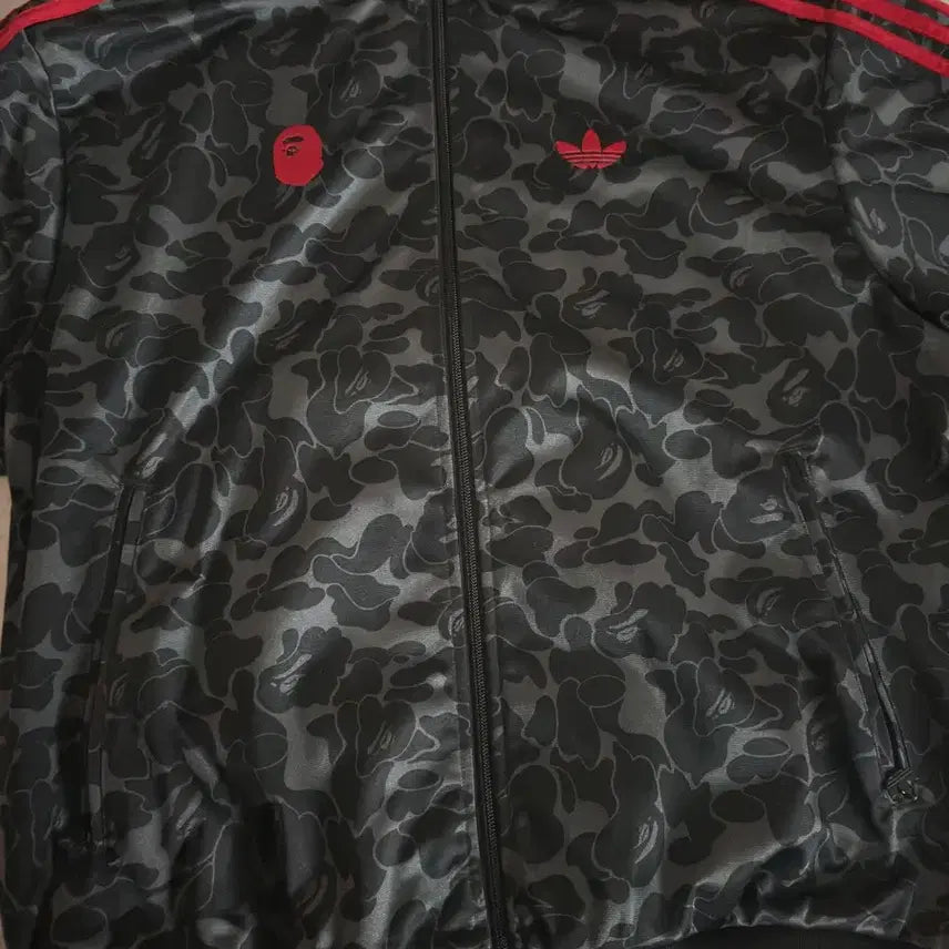 [BUNJANG] Adidas Bape Track Top Jersey (Kr L) / 아디다스 베이프 트랙탑 져지 Kr L