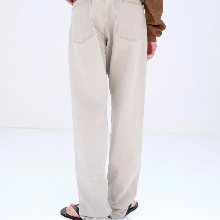 [BUNJANG] Our Legacy Hard Twist Brown Denim Wide Pants Light Grey 30 / 오라리 하드 트위스트 브라운 데님 와이드 팬츠 라이트 그레이 30