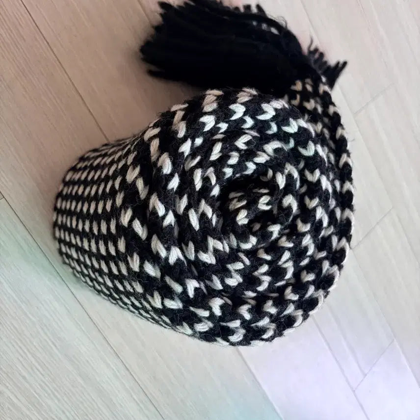 [BUNJANG] D.Answer Yves Saint Laurent GD Heart Muffler / 디앤써 입생로랑 지디 하트 머플러 180x17 상태 굳