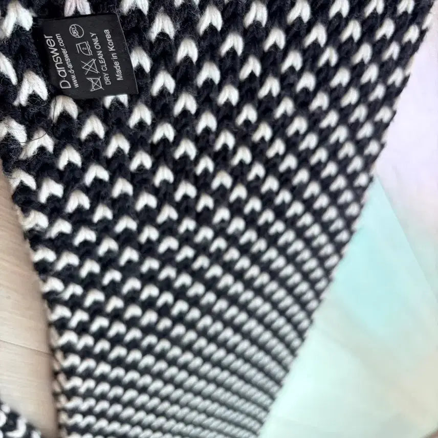 [BUNJANG] D.Answer Yves Saint Laurent GD Heart Muffler / 디앤써 입생로랑 지디 하트 머플러 180x17 상태 굳