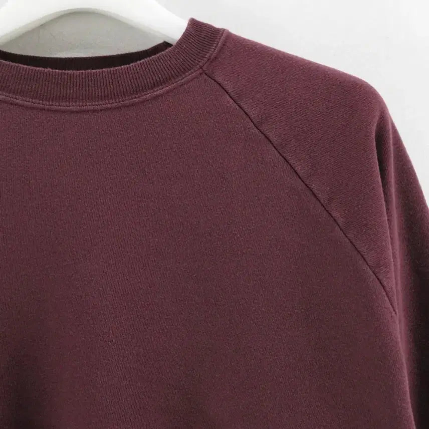 [BUNJANG] Apresse Vintage Sweatshirt Burgundy / 아프레쎄 빈티지 스웻셔츠 버건디 3