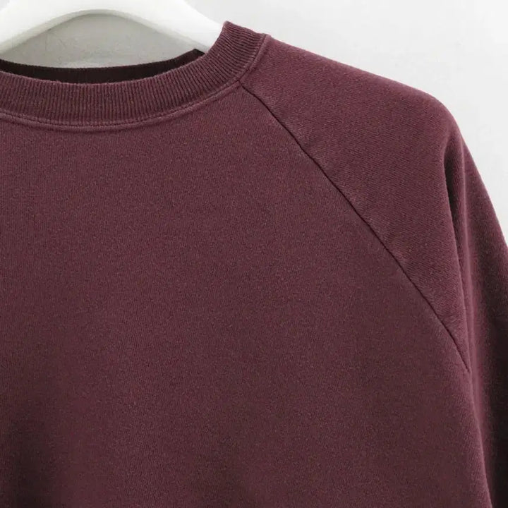 [BUNJANG] Apresse Vintage Sweatshirt Burgundy / 아프레쎄 빈티지 스웻셔츠 버건디 3