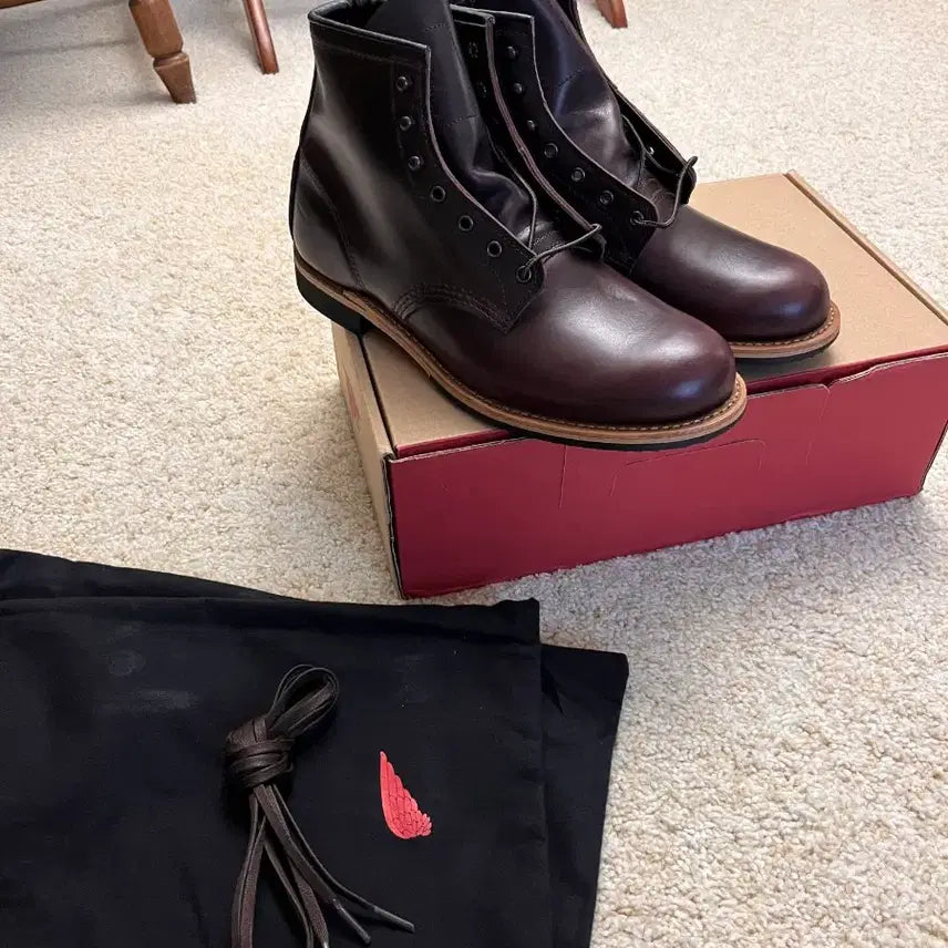 [BUNJANG] Red Wing Beckman 9419 Black Cherry Boots / [미사용새상품] 레드윙 벡맨 9419 블랙 체리 9팩토리 세컨드