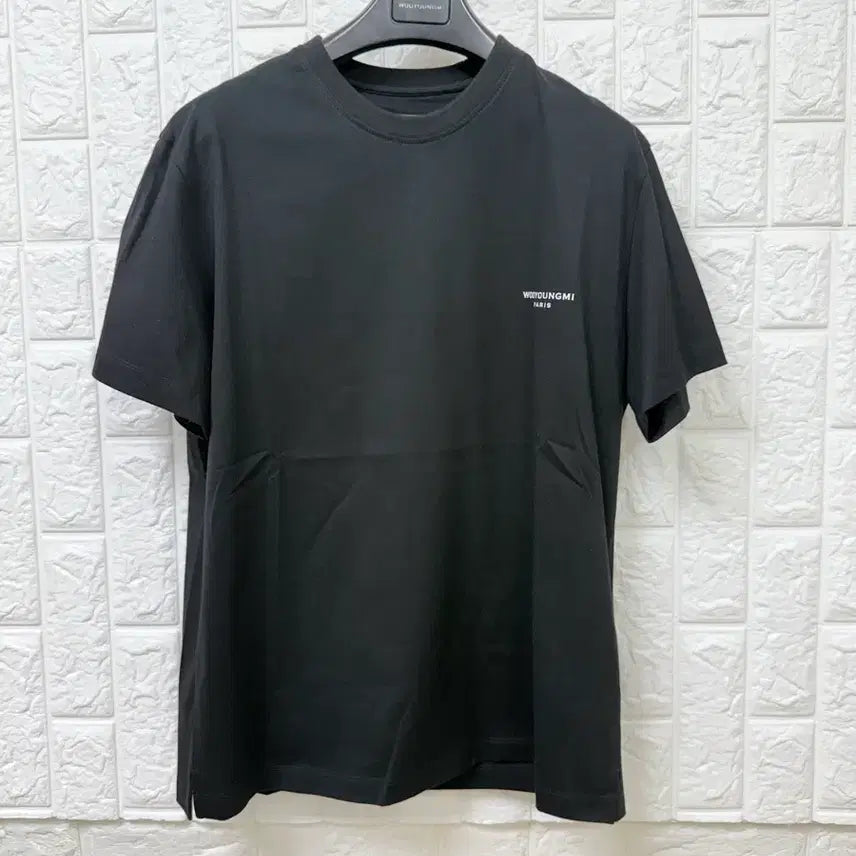 [SOLD OUT] (새상품)우영미 플라워 프린트 백로고 티셔츠 (5장일괄 구매시 이상품 드