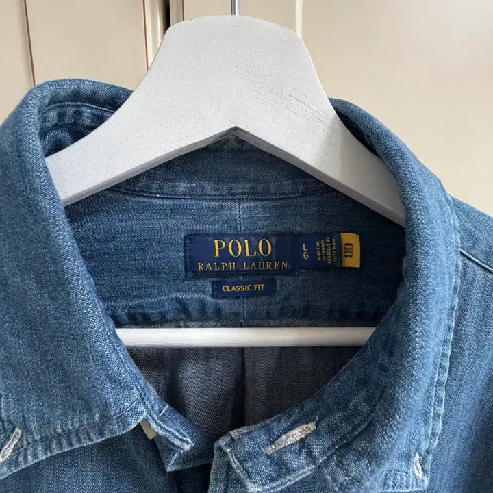 [BUNJANG] Polo Ralph Lauren Classic Fit Denim Shirt L / 폴로 클래식핏 데님셔츠 L