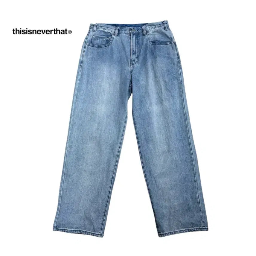 [BUNJANG] thisisneverthat Washed Denim Pants / 디스이즈네버댓 워싱 데님 팬츠