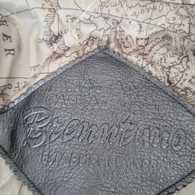 [BUNJANG] Brentano 1993 Leather Varsity Jacket / 브렌따노 1993년산 가죽 바시티 자켓 100