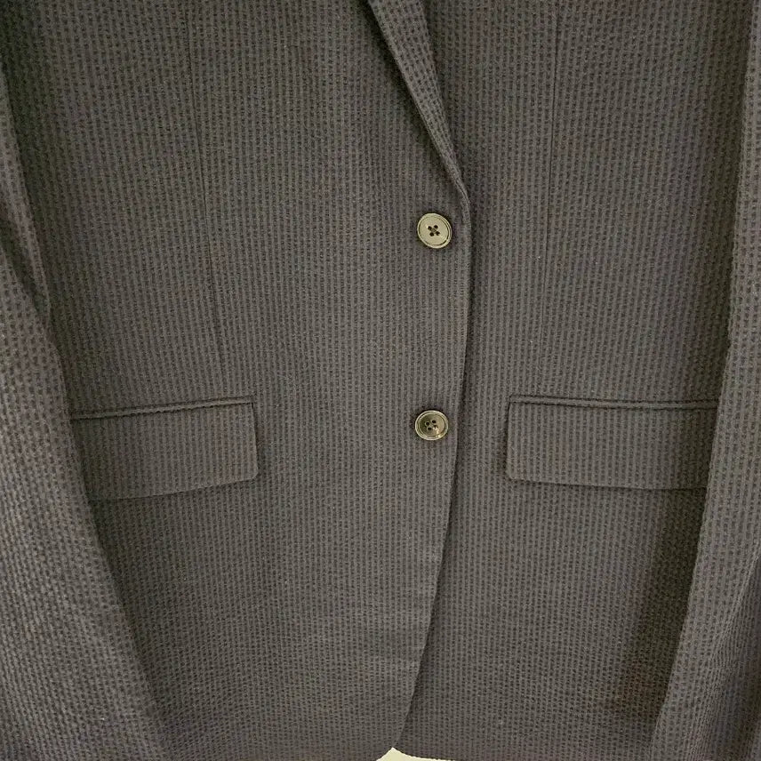[BUNJANG] Theory Seersucker Setup Jacket Pants Set Navy / 띠어리 시어서커 셋업 자켓44 바지34