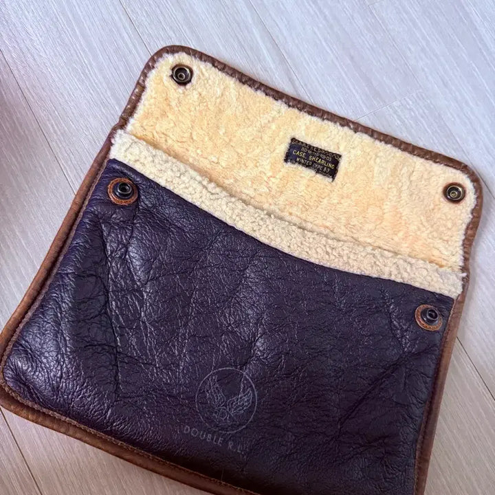 [BUNJANG] RRL Shearling Case / rrl 더블알엘 시어링 케이스