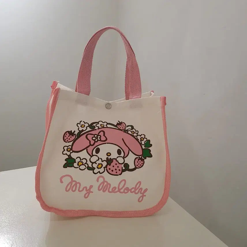 [BUNJANG] My Melody Canvas Bag (Eco Bag) / [새상품] 마이멜로디 캔버스백(에코백)