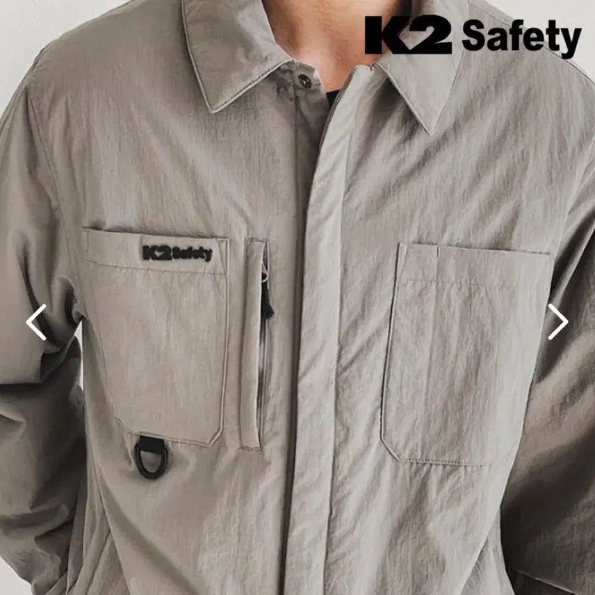 [BUNJANG] K2 Safety Casual Shirt Jacket Down Padded Jumper / K2 세이프티 캐주얼 셔츠 자켓 슬림 점퍼 다운 패딩 팝니다!