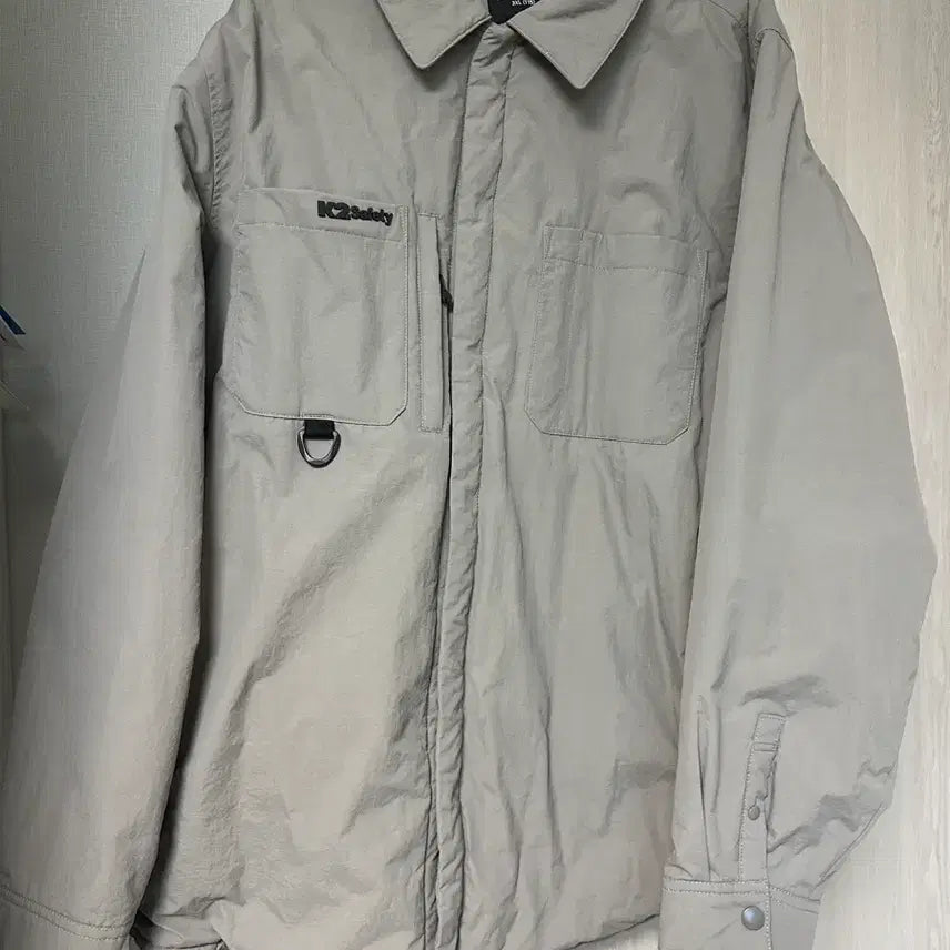 [BUNJANG] K2 Safety Casual Shirt Jacket Down Padded Jumper / K2 세이프티 캐주얼 셔츠 자켓 슬림 점퍼 다운 패딩 팝니다!