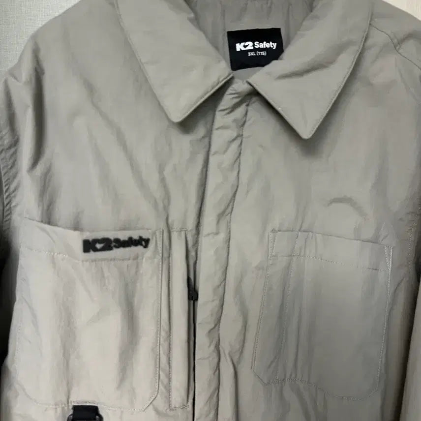 [BUNJANG] K2 Safety Casual Shirt Jacket Down Padded Jumper / K2 세이프티 캐주얼 셔츠 자켓 슬림 점퍼 다운 패딩 팝니다!