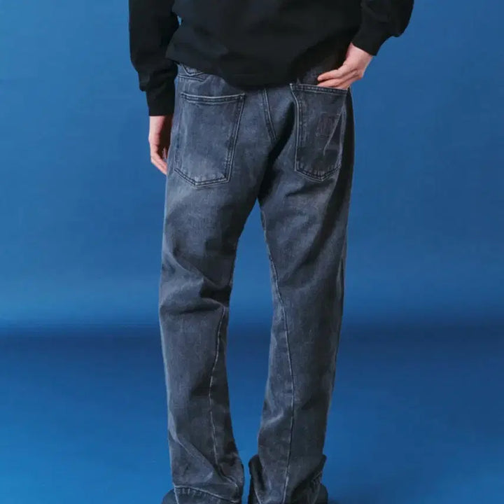[BUNJANG] Plastic Product MPa Drift Denim Pants (Grey) L / 플라스틱프로덕트 MPa 드리프트 데님 팬츠(grey) L