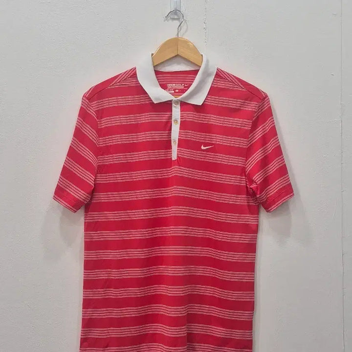 [BUNJANG] Nike Golf Dri-FIT Stripe Short Sleeve Polo Shirt (M) / [M] 나이키 골프 드라이핏 카라티 반팔티 M 스트라이프