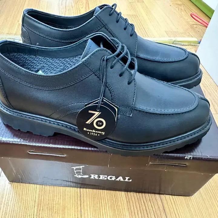 [BUNJANG] Geumgang Shoes Y-Tip Derby Shoes / 금강제화 y팁 더비 구두
