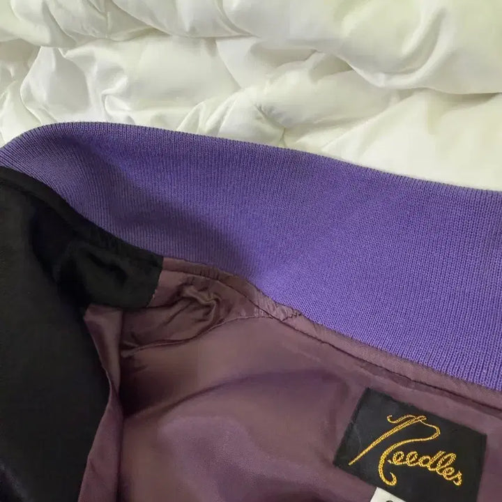 [BUNJANG] Needles Acetate Satin Award Jacket / 니들스 아세테이트 사틴 어워드 자켓